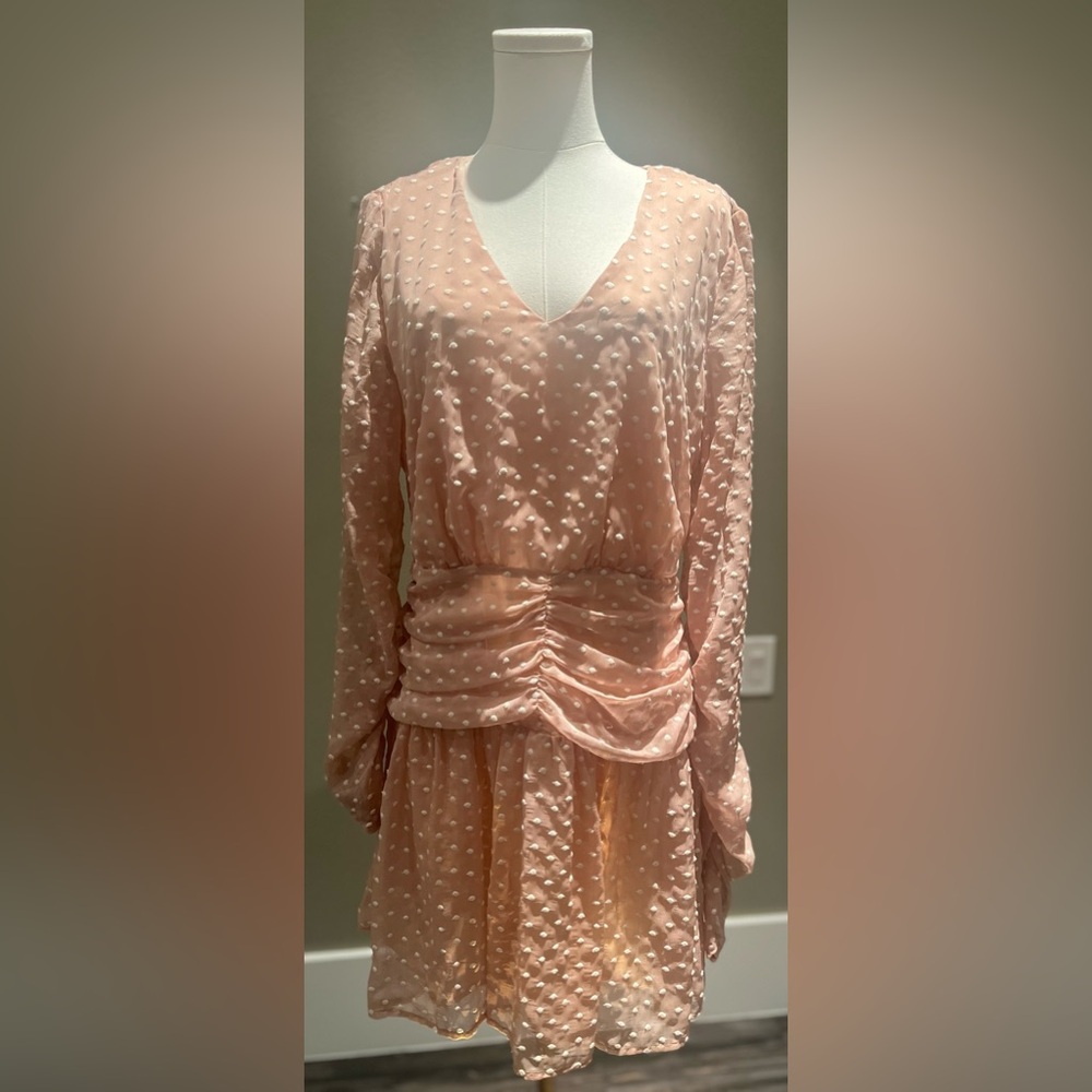 VICI Long sleeve polka dot dress